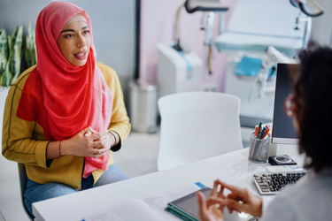 Muslim patient-GettyImages-1394004467