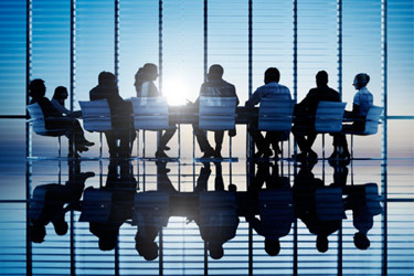 Silhouette Meeting GettyImages-485983391