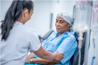 GettyImages-1332585814 oncology patient nurse