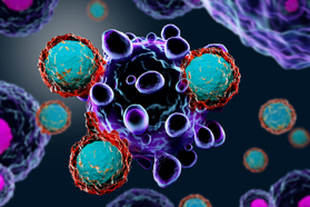 GettyImages-963804760-t-cell-cancer-cell