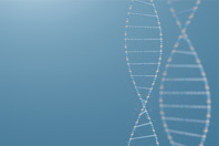 GettyImages-1317300897 Abstract 3d polygonal DNA molecule