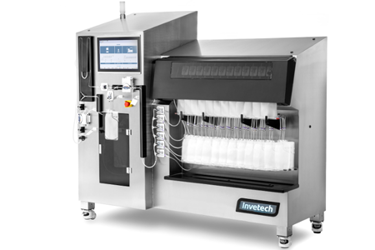 Invetech automated bag filling platform