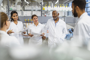Scientist meeting GettyImages-1441662928