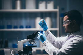 GettyImages-1214763114 Medical Research Scientist Working In Laboratory
