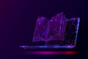 GettyImages-1166419449 laptop and book vector GettyImages-1166419449 laptop and book vector