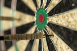 Dart in Dartboard