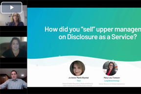 Getting Buy-In For Disclosure As A Service