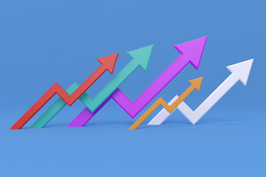 arrows going up, target-GettyImages-1295651837