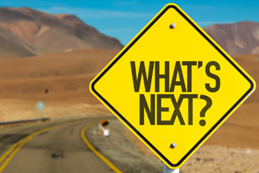 Whats Next Roadsign iStock-817578374 Whats Next Roadsign iStock-817578374
