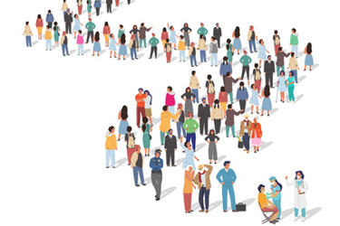 People getting covid vaccine GettyImages-1337773066