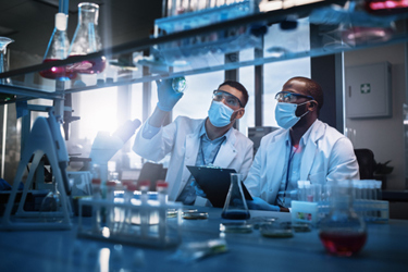 Modern Medical Research Laboratory GettyImages-1354171846