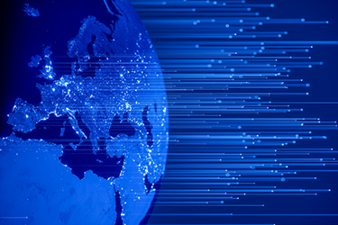 Europe Globe Map Data GettyImages REV-1319209608